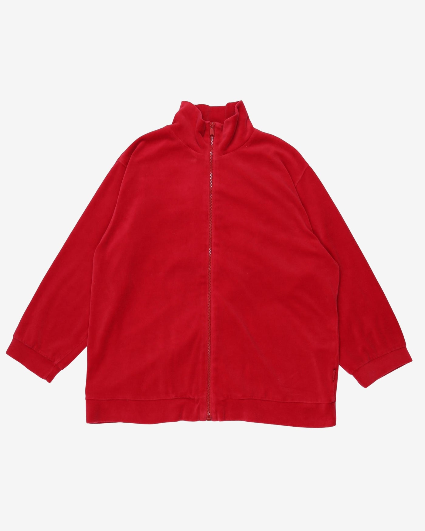 Esprit Pink / Red Velour Jacket - XL