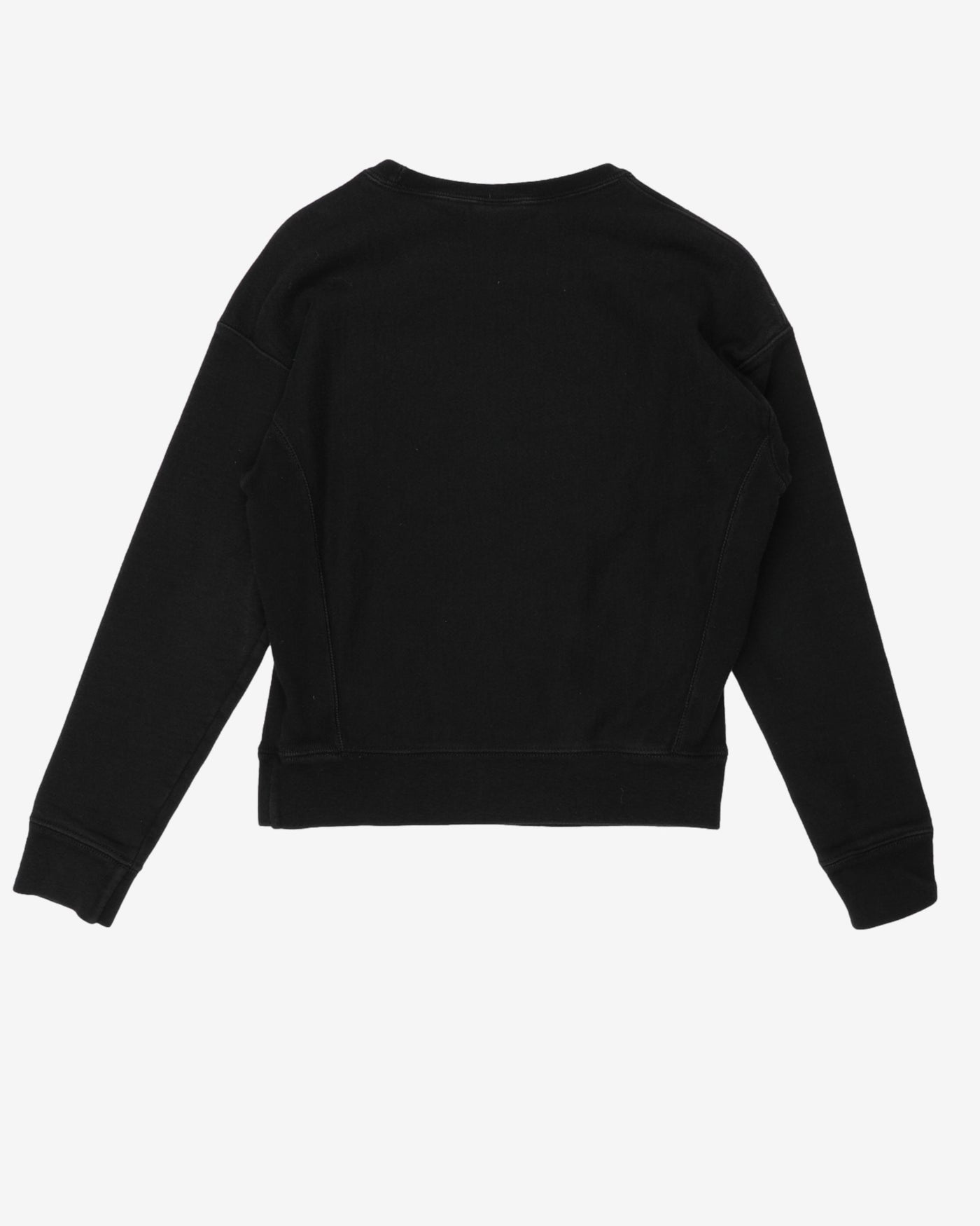 Champion Reverse Weave Black Sweatshirt - S