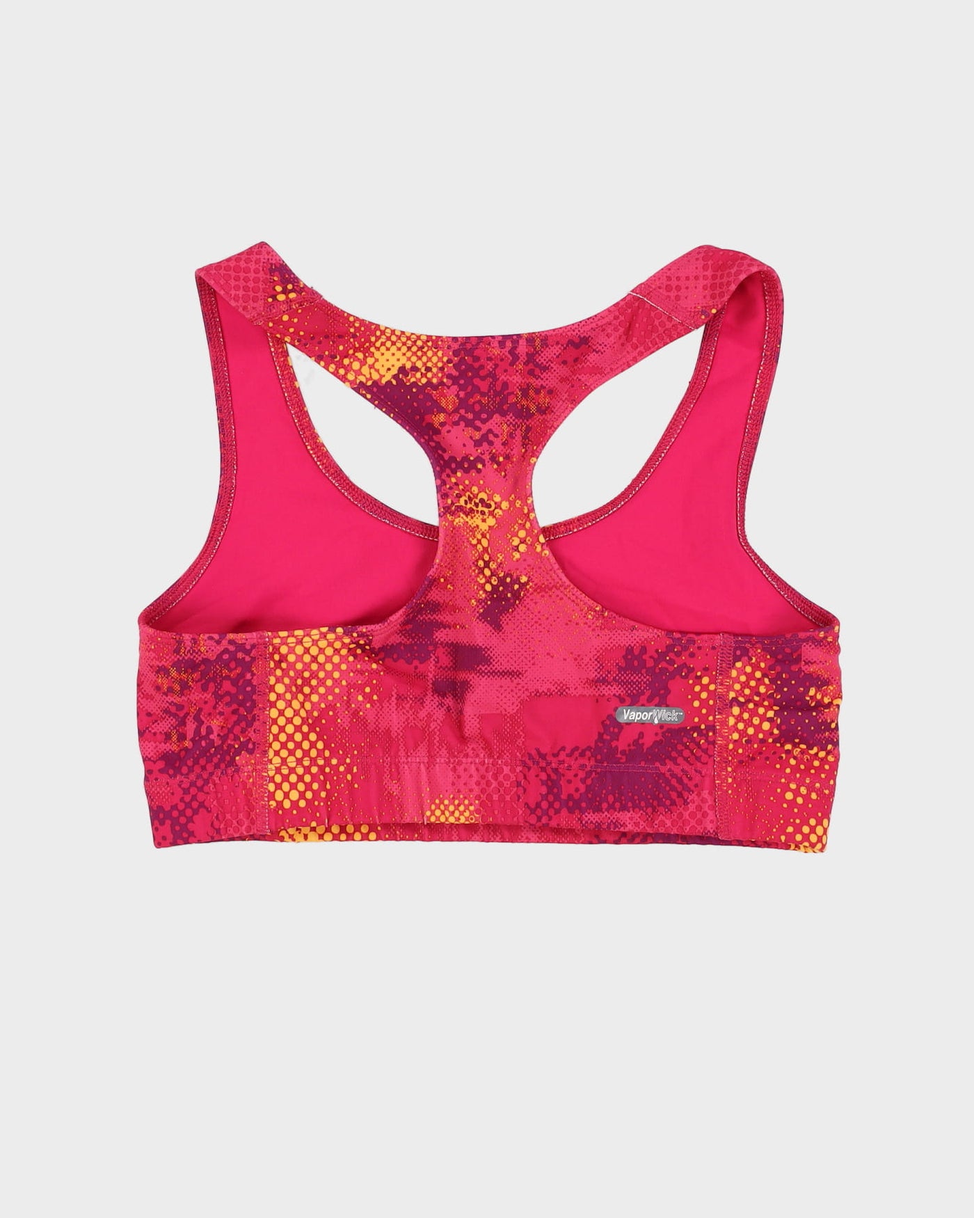 The North Face Pink Patterned Sports Bikini Top - S / M