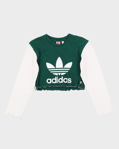 Rokit Originals Adidas Long Sleeve Baby Tee - M