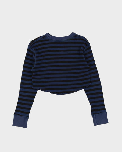 Rokit Originals Cropped Waffle Tee - M