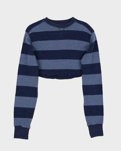Rokit Originals Great Northwest Cropped Waffle Tee - L