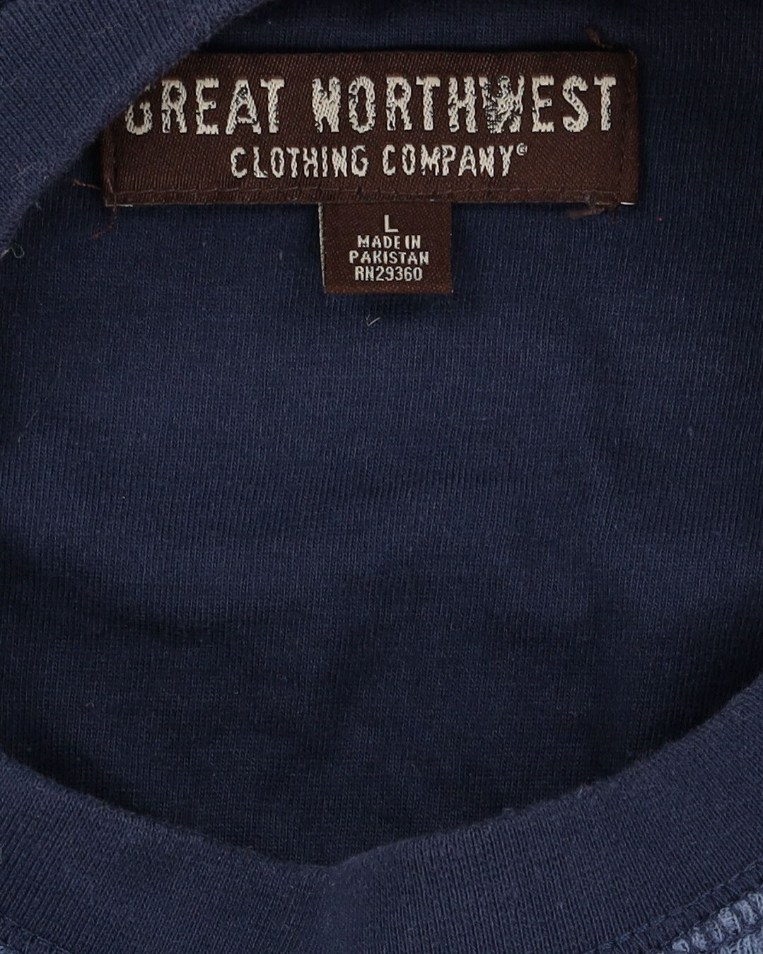 Rokit Originals Great Northwest Cropped Waffle Tee - L