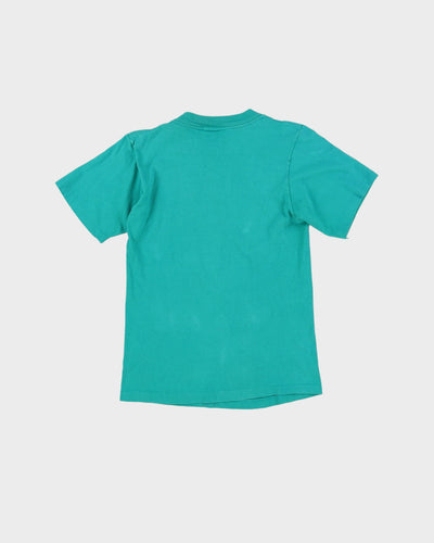 90s Montana Green Wolf Graphic T-Shirt - S