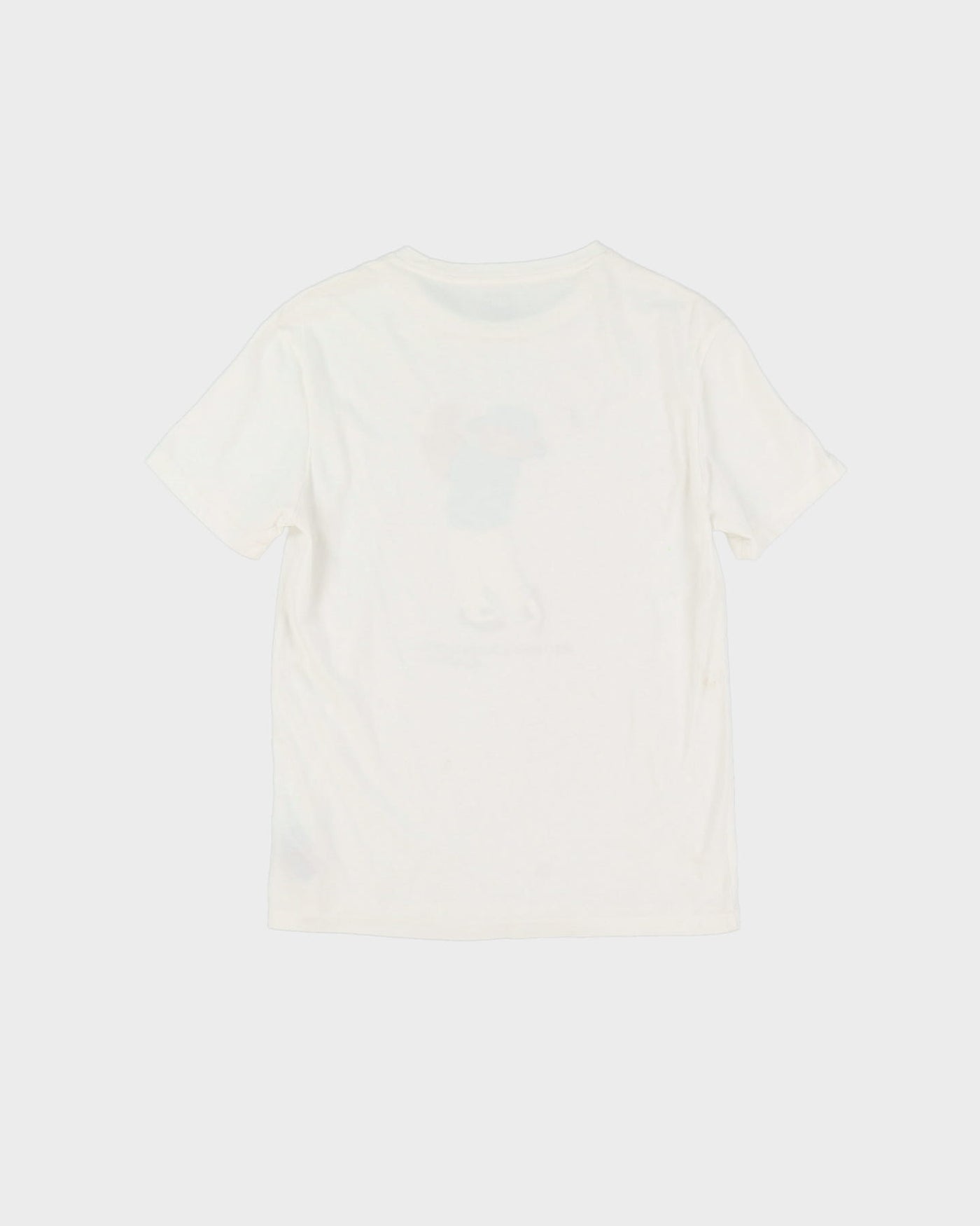 Polo Bear Ralph Lauren Golfing White Graphic T-Shirt - M