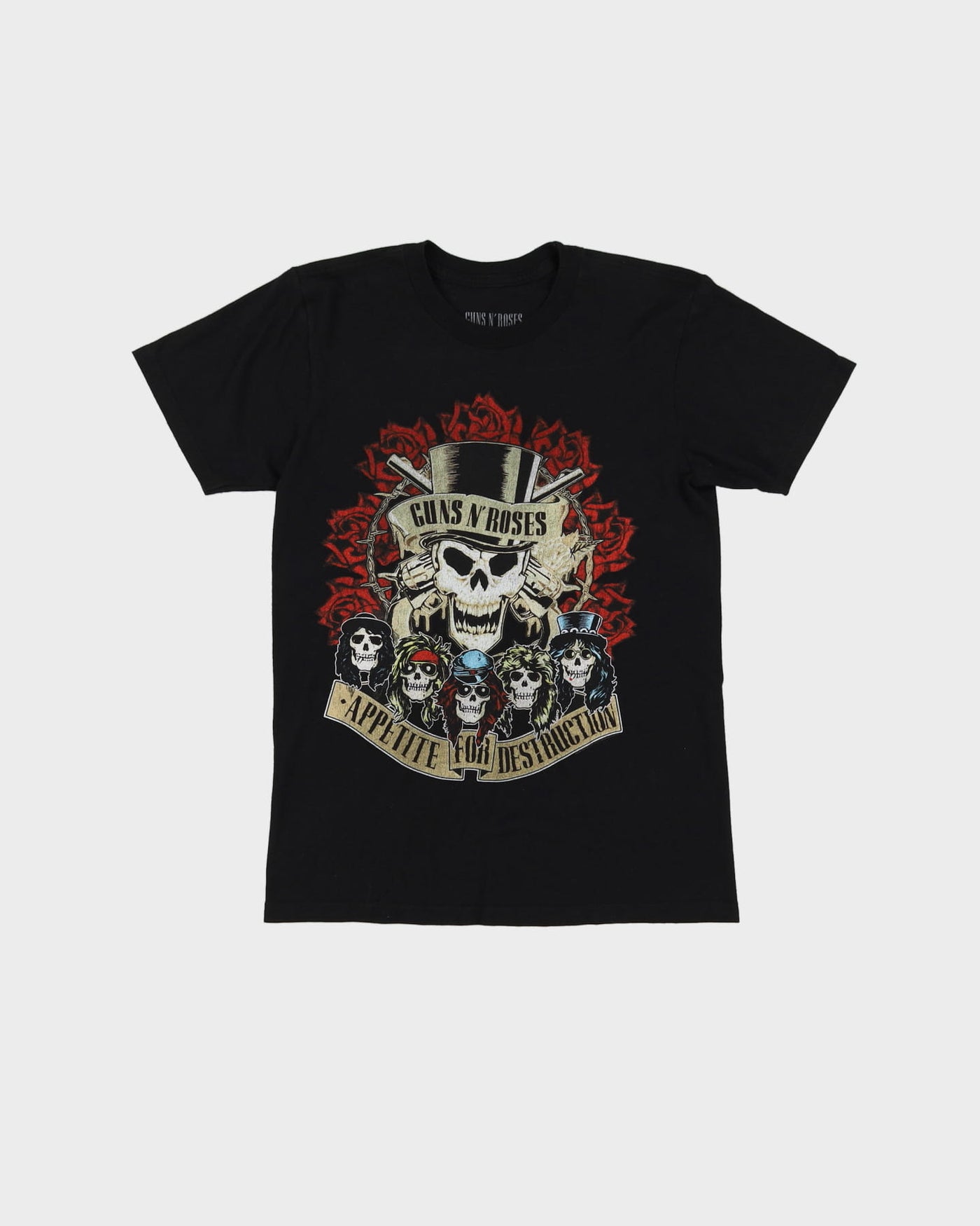 Guns'N'Roses Appetite For Destruction Black T-Shirt - S