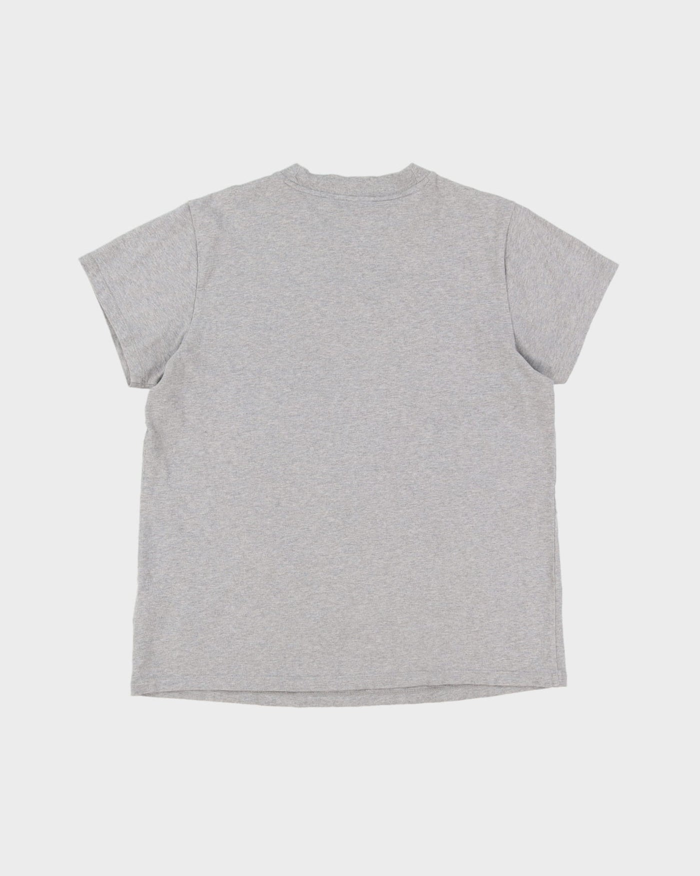 Adidas Oversized Grey Logo T-Shirt - M