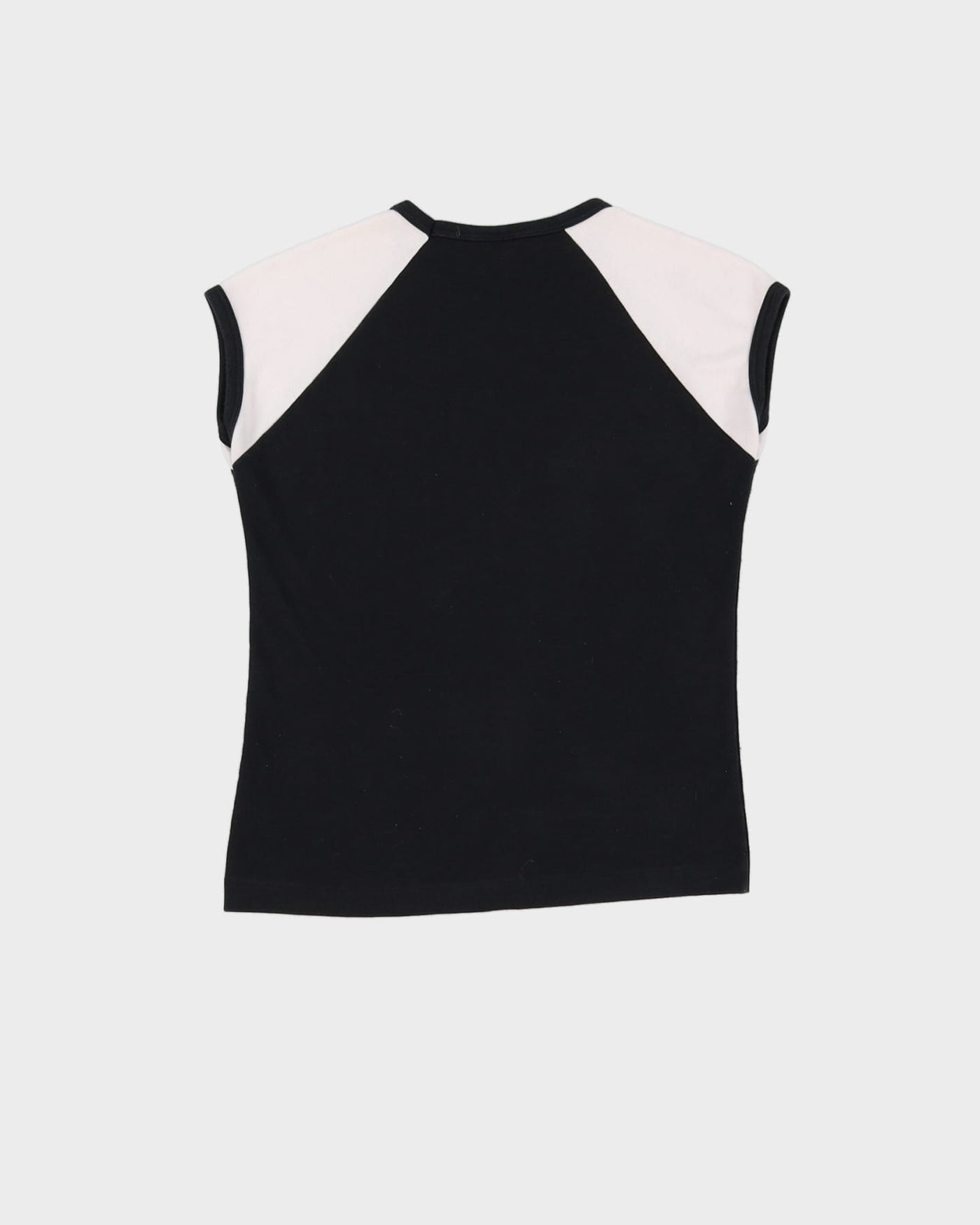 Vintage Early 90s Michael Jackson BAD Baby Fit Black / White Single Stitch Vest - XS / S
