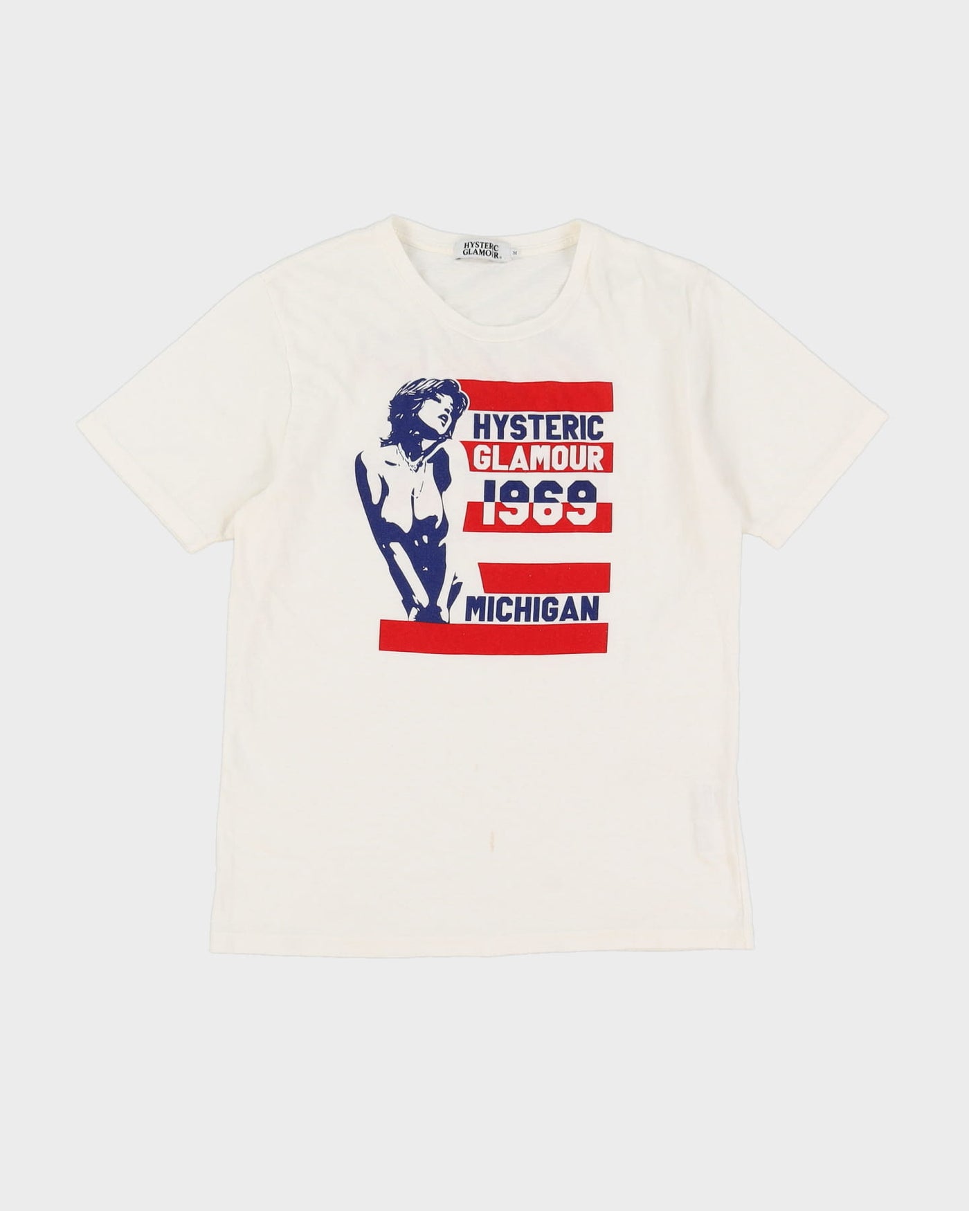Hysteric Glamour 1969 Search And Destroy White T-Shirt - M