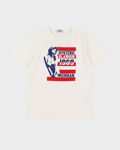 Hysteric Glamour 1969 Search And Destroy White T-Shirt - M