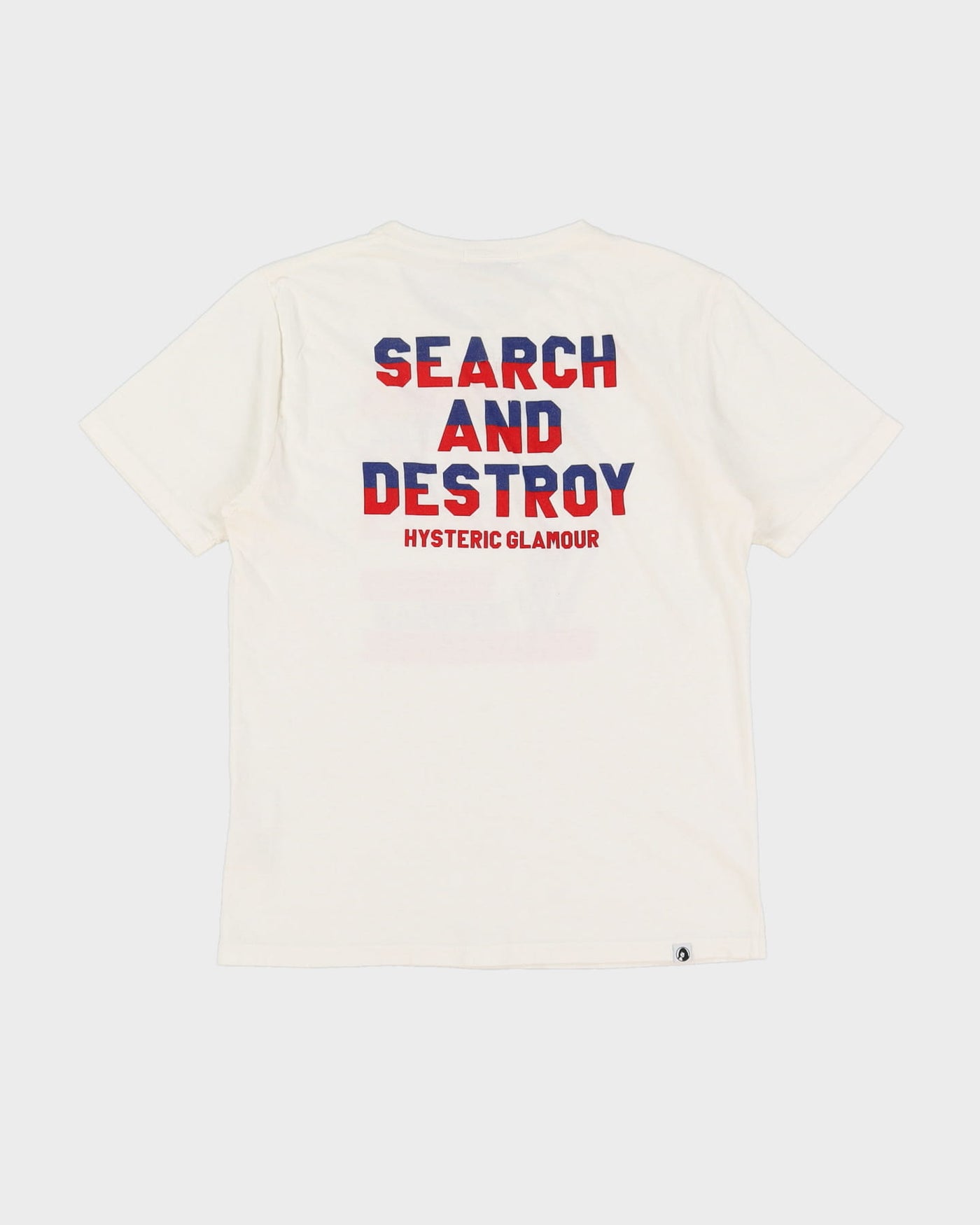 Hysteric Glamour 1969 Search And Destroy White T-Shirt - M