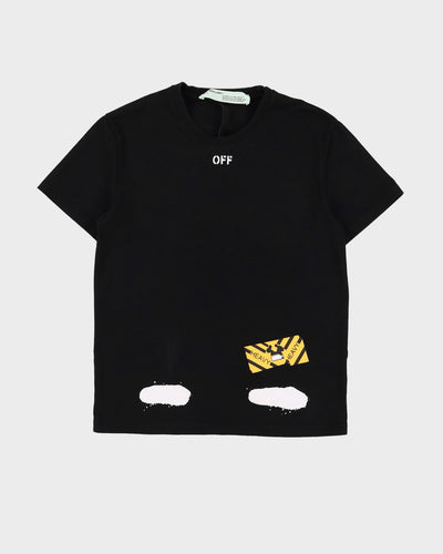 Off-White "Mirror Mirror" Black T-Shirt - L