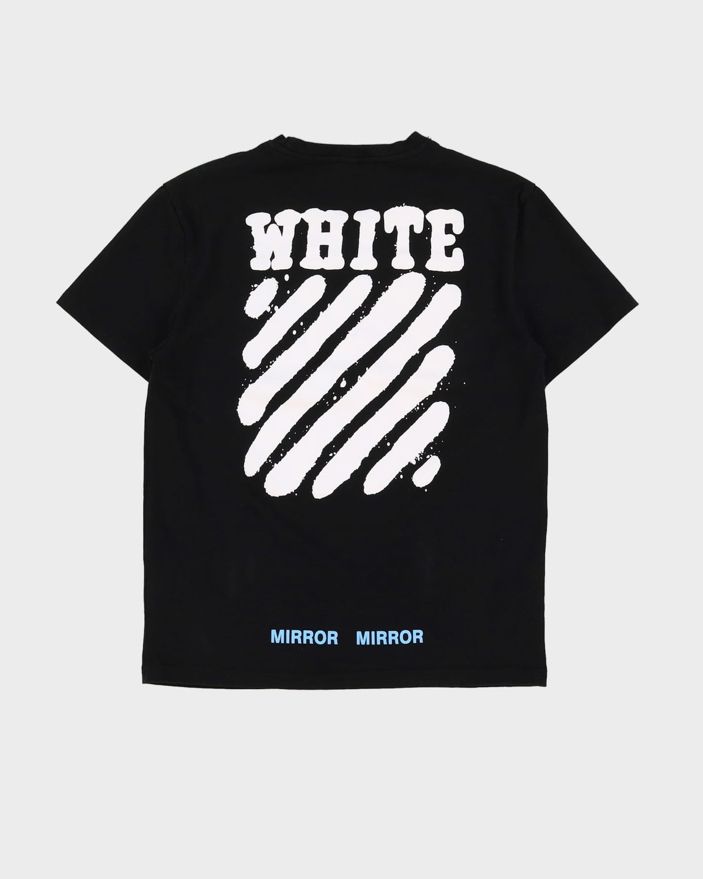 Off-White "Mirror Mirror" Black T-Shirt - L