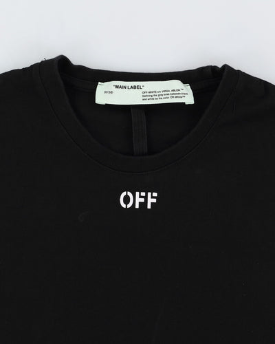 Off-White "Mirror Mirror" Black T-Shirt - L