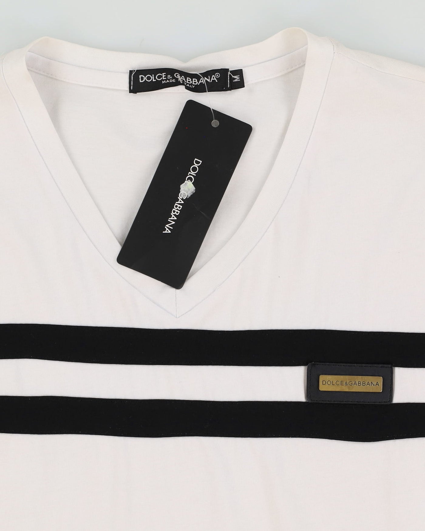 Deadstock With Tags Dolce & Gabbana White T-Shirt - M