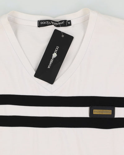 Deadstock With Tags Dolce & Gabbana White T-Shirt - M