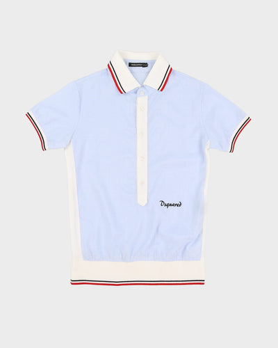 Dsquared Blue Polo Shirt - L