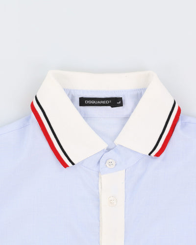 Dsquared Blue Polo Shirt - L