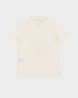 Kenzo Lion Logo White Polo Shirt - L