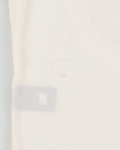 Kenzo Lion Logo White Polo Shirt - L