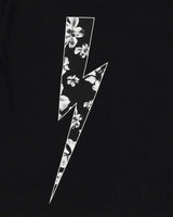 Neil Barrett Black Lightning Bolt T-Shirt - XL