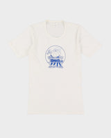 Vintage 70s Wrangler Print White Single Stitch Graphic T-Shirt - S