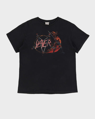 Slayer Black Band T-Shirt - L