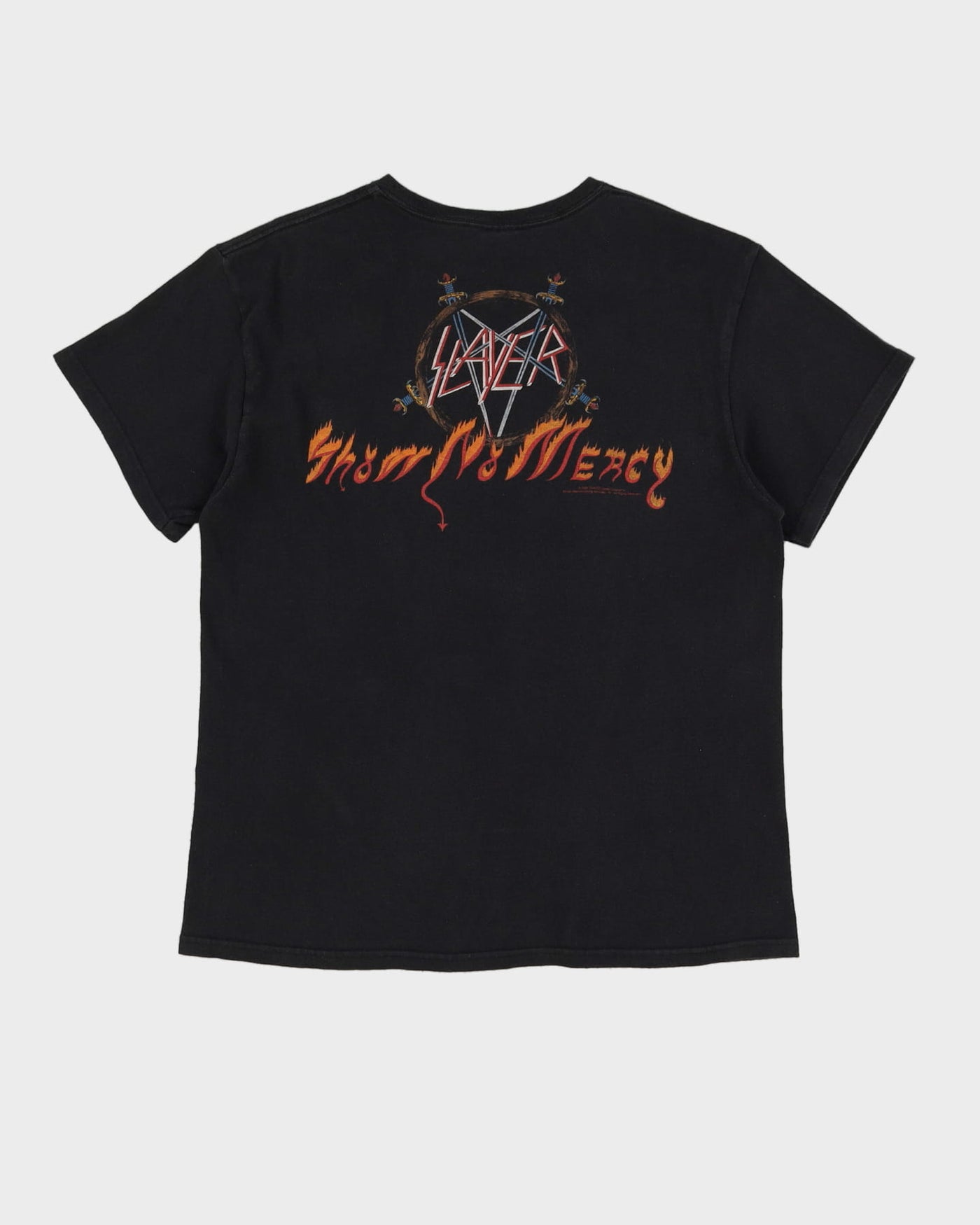 Slayer Black Band T-Shirt - L