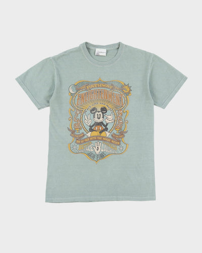 Vintage 90s Disney Mickey's Pathway To Enlightenment Graphic T-Shirt - S