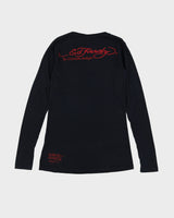 00s Y2K Ed Hardy Black Long Sleeve T-Shirt - S