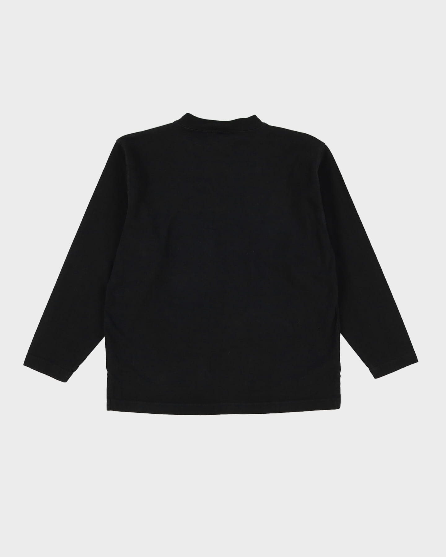 Vintage 90s Levi's Original Jeanswear Long Sleeve Black T-Shirt - M