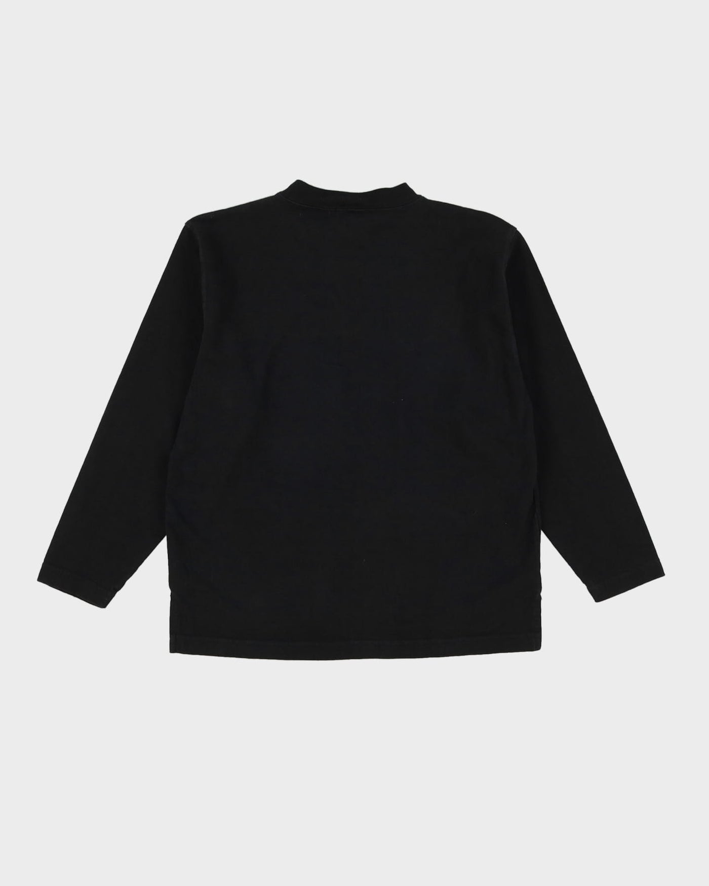 Vintage 90s Levi's Original Jeanswear Long Sleeve Black T-Shirt - M