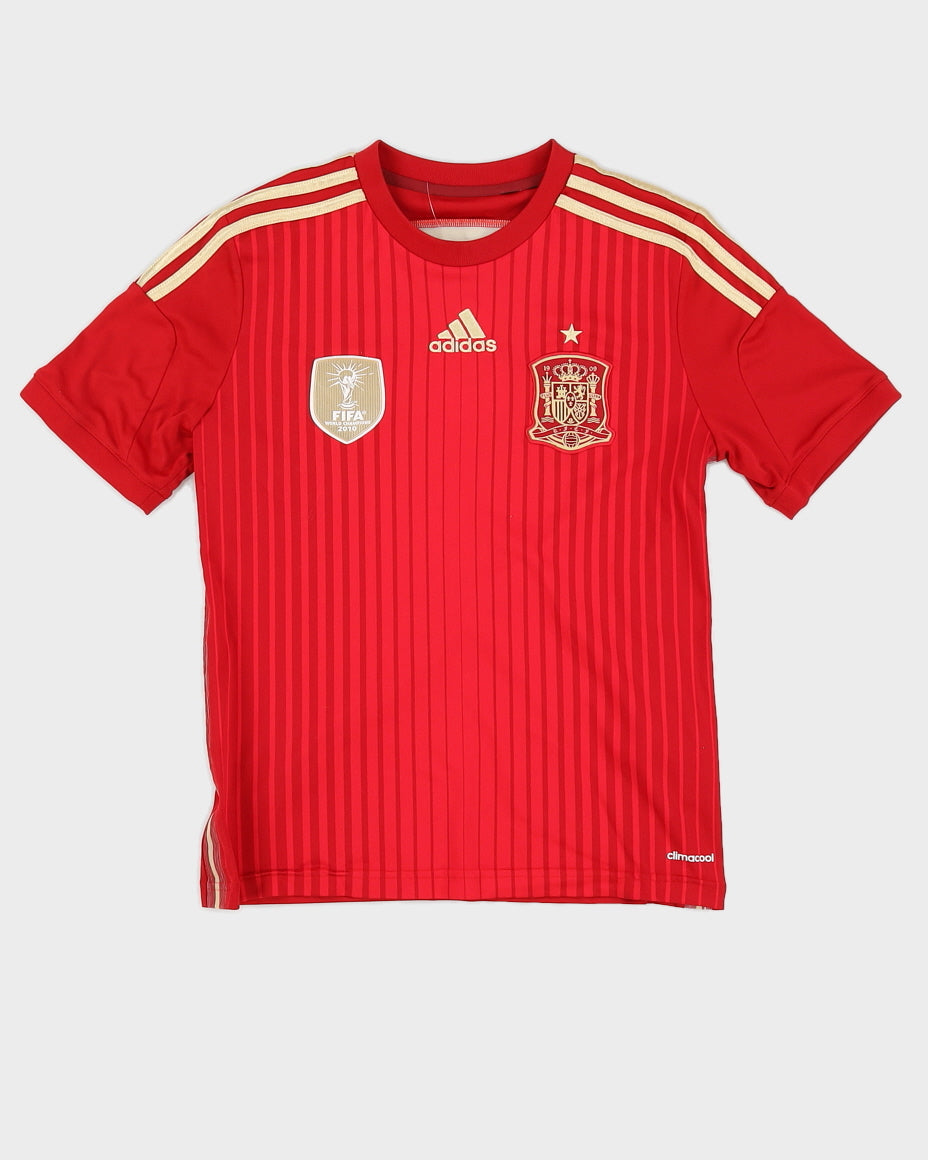 2014 Adidas Spain Home Football Shirt - S