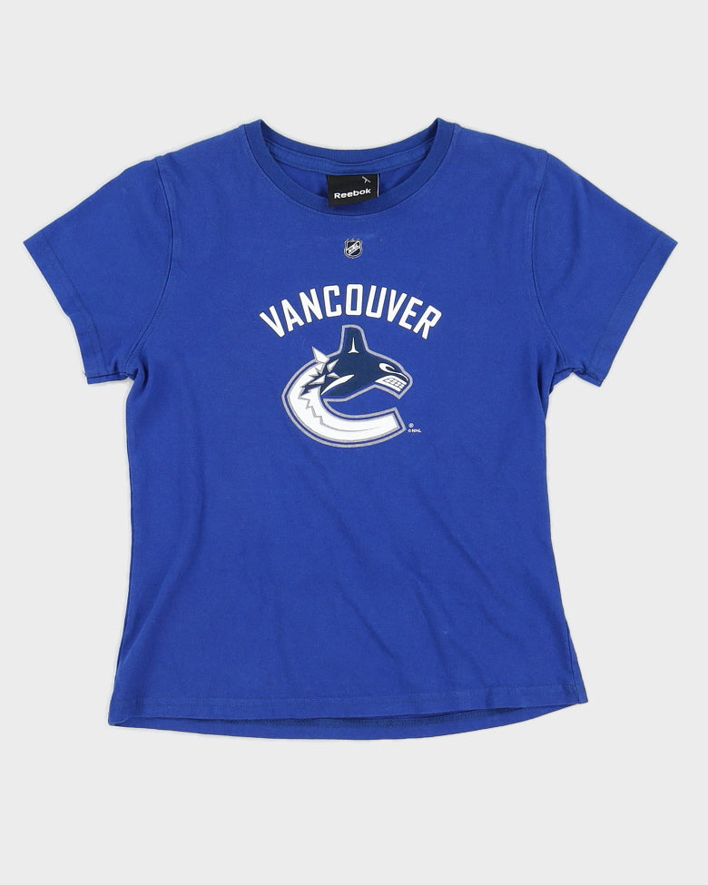 00s Vancouver Canucks Blue Baby Tee - M