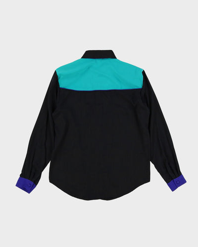 1990s Ranch Wear Western-Style Blouse - M