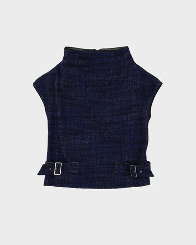Marc By Marc Jacobs Blue Sleeveless Top - L