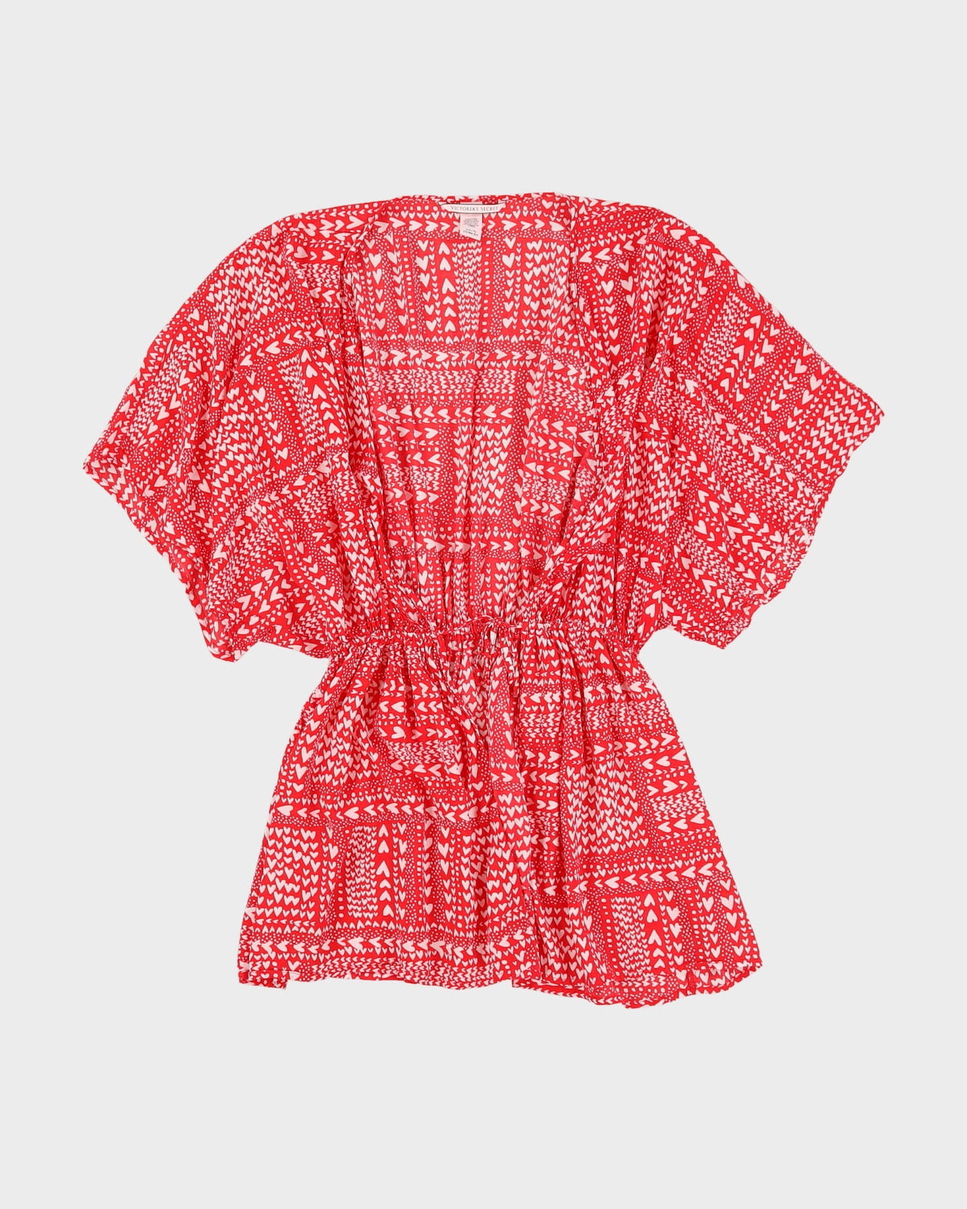 Victoria's Secret Red Patterned Top - S / M