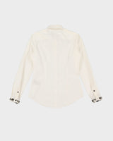 Burberry London White Sequin Detailed Blouse - XS
