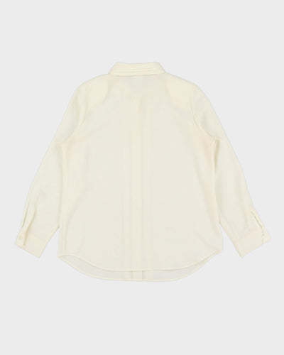 Vintage 1990s Jantzen Embroidered Blouse - S