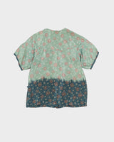 Dries Van Noten Floral Silk Blouse - XS