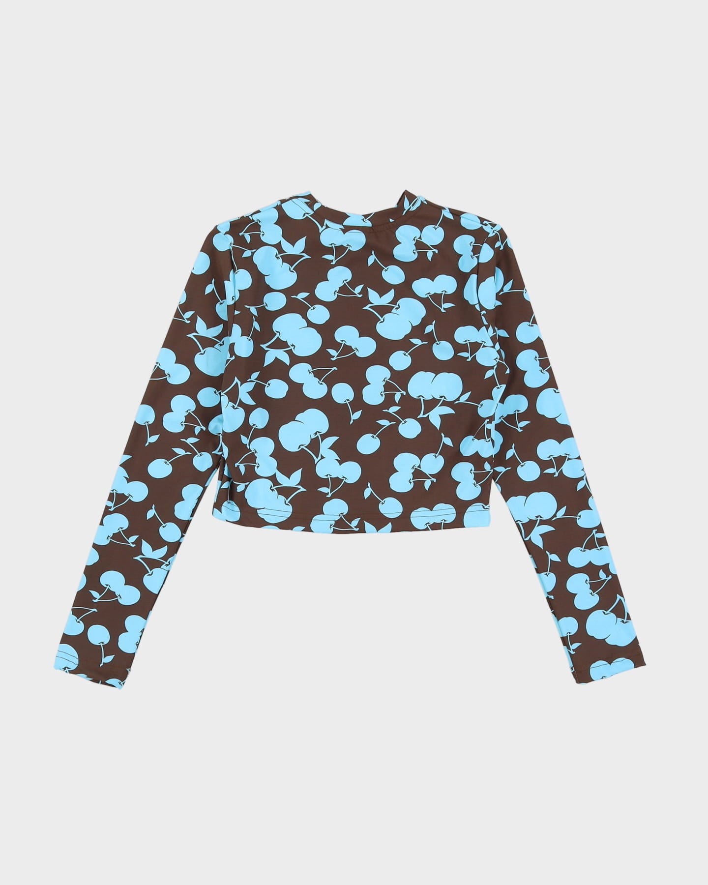 Rokit Originals Gabriela Blue / Brown Patterned Top - S