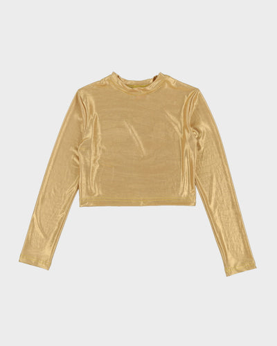 Rokit Originals Gabriela Gold Top - S