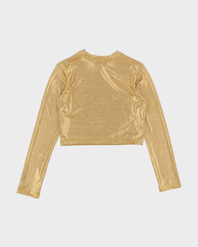 Rokit Originals Gabriela Gold Top - S