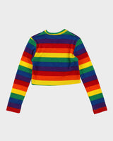 Rokit Originals Gabriela Rainbow Coloured Top - M