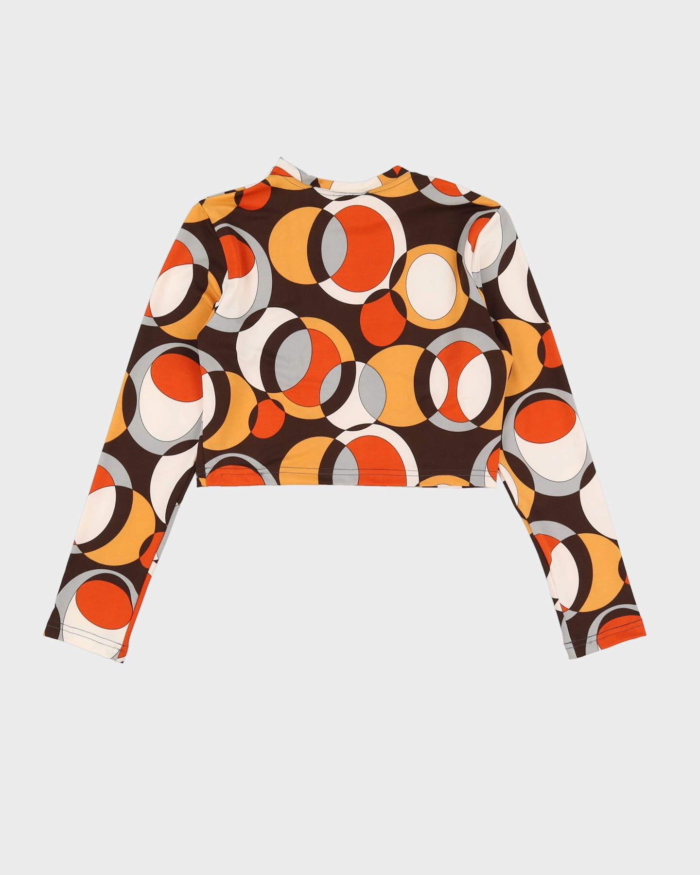 Rokit Originals Gabriela Brown / Orange Top - L