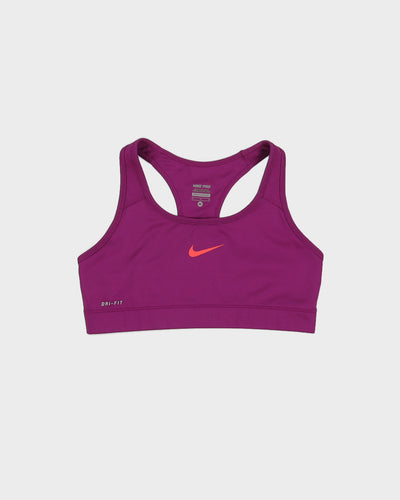 Nike Maroon Sports Top - M