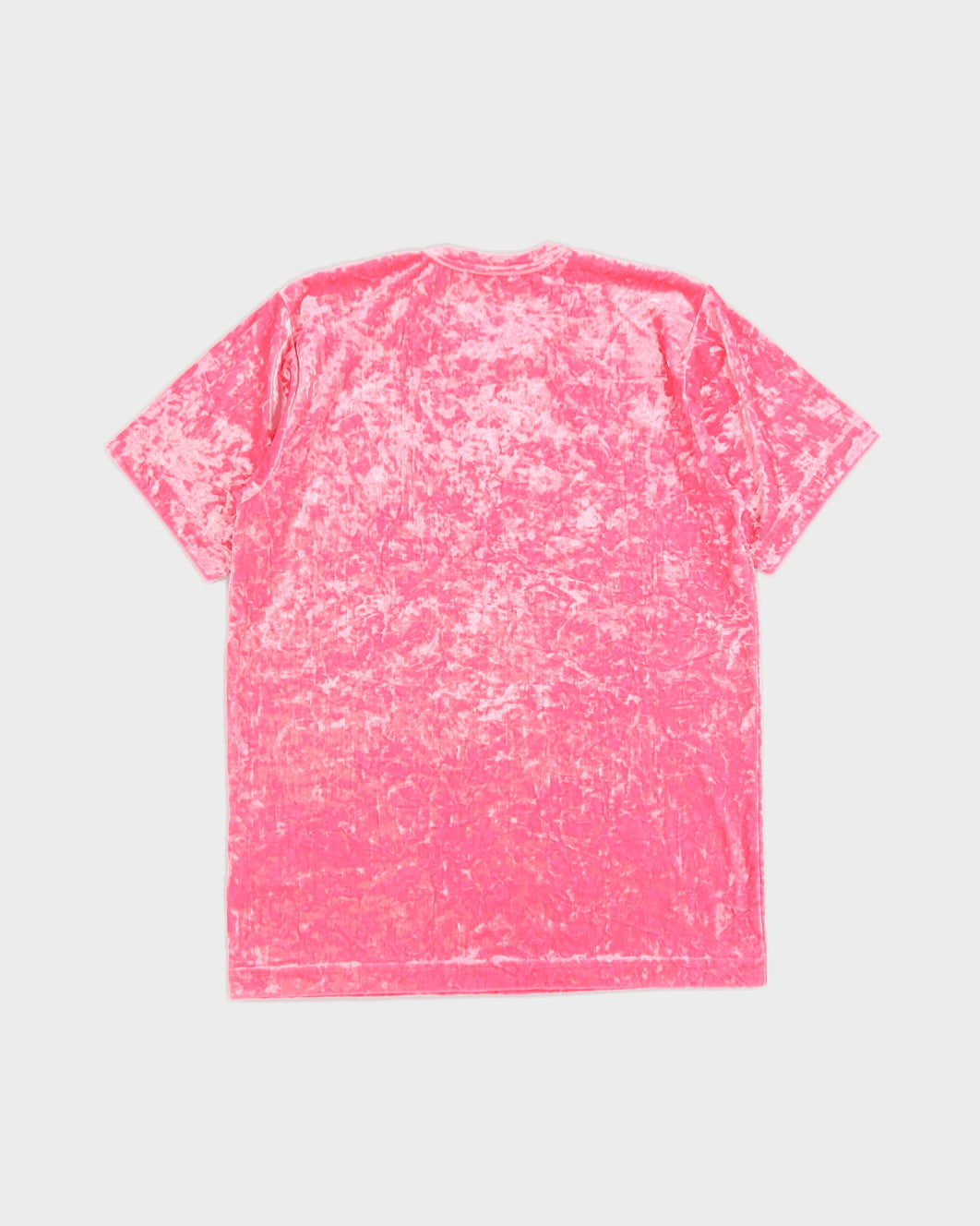 Comme des Garcons Pink Velvet Top - S