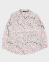 Karl Lagerfeld Street Map Patterned Blouse - L