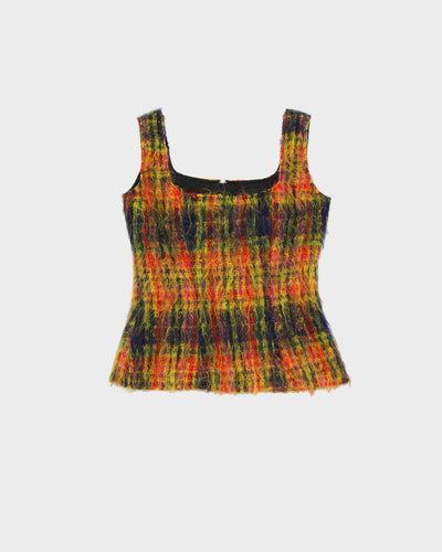 Lou Barok Mohair Sleeveless Top - S