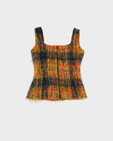 Lou Barok Mohair Sleeveless Top - S